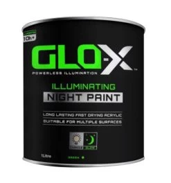 Glo-X Illuminating Night Paint Green 1L