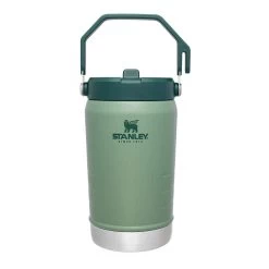 Stanley IceFlow Flip Straw Jug Hammertone Green 1.1L