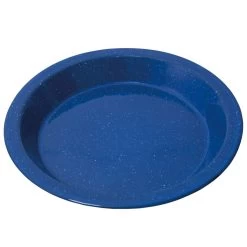 Campfire 27Cm Enamel Flat Plate - Navy