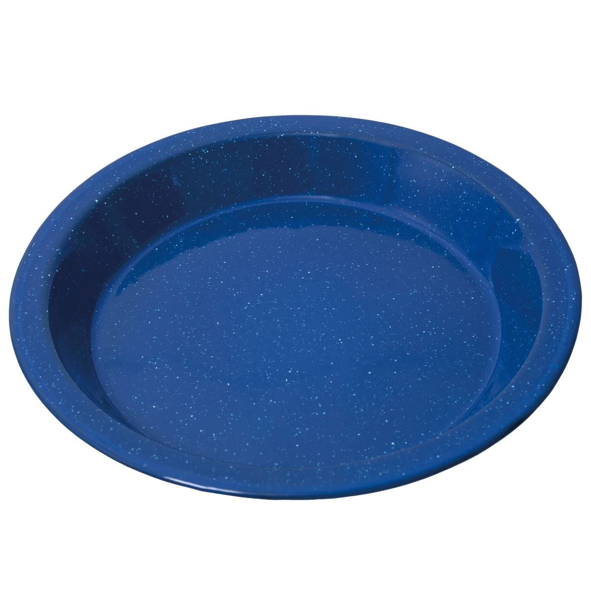 Campfire 27Cm Enamel Flat Plate - Navy