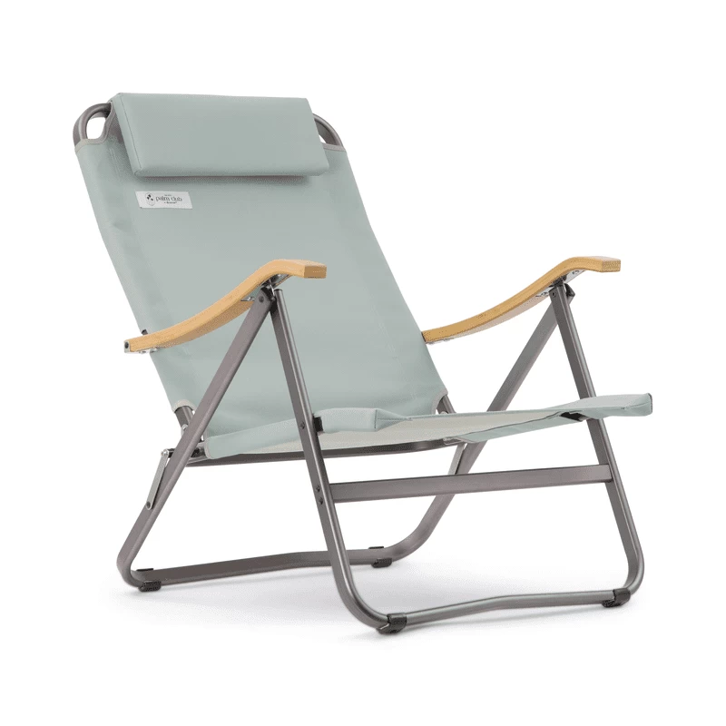 Oztrail Palm Club Beach High Back Chair - Palm Cove Green