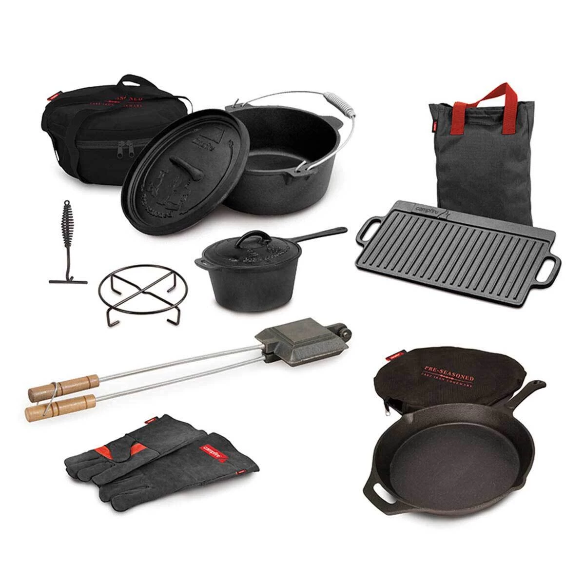 Campfire Macquarie 11 Piece Cast Iron Set