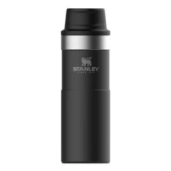 Stanley Trigger Action Travel Mug - Matte Black 16 OZ/ 0.47L