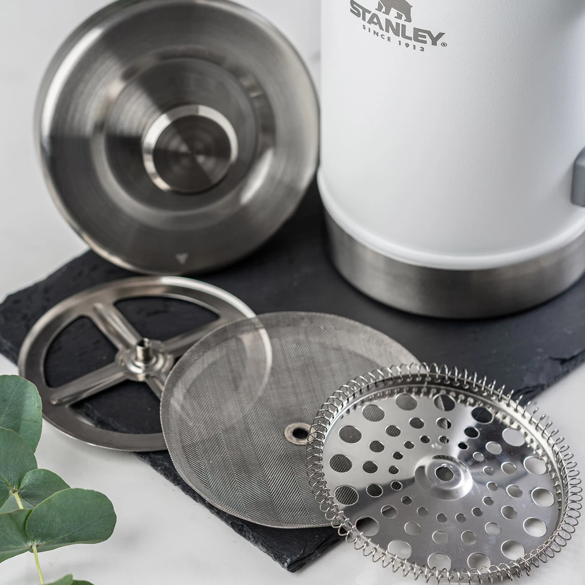 Stanley Classic Stay Hot Vacuum - French Press Polar 48 OZ/ 1.4L - Image 4