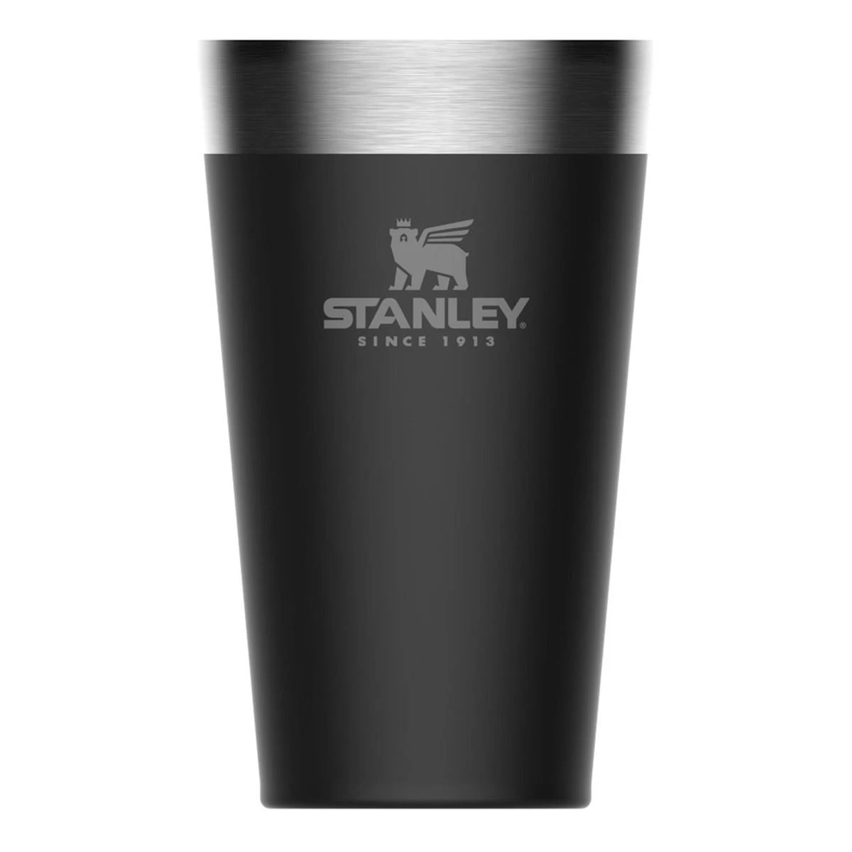 Stanley Stacking Vacuum Pint - Matte Black 16 OZ/ 0.47L