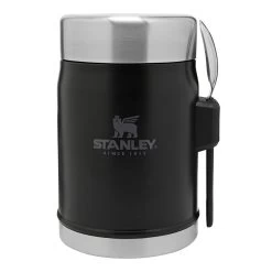 Stanley Vacuum Food Jar - Matte Black 0.414L