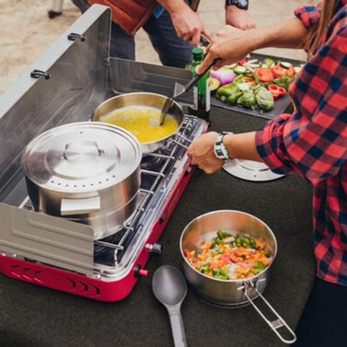 Stanley Adventure Even-Heat Camp Pro Camp Cook Set - Stainless Steel - Image 4