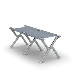 Dometic GO Compact Camp Bench Seat - Silt