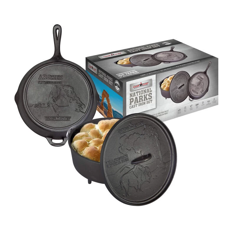 Camp Chef National Parks Cast Iron Set - Image 6