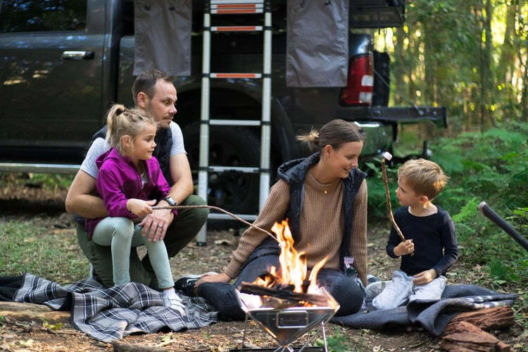 Camprite Flatfold Stainless Steel BBQ Grill 35cm - Image 6