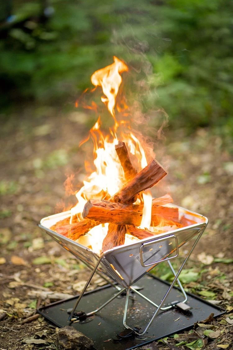 Camprite Flatfold Stainless Steel BBQ Grill 35cm - Image 7