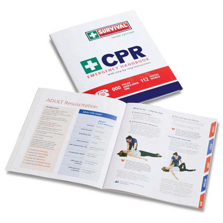 SURVIVAL CPR Emergency Handbook - Image 2