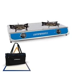 Companion 2 Burner High Output Wok Cooker & Carry Bag