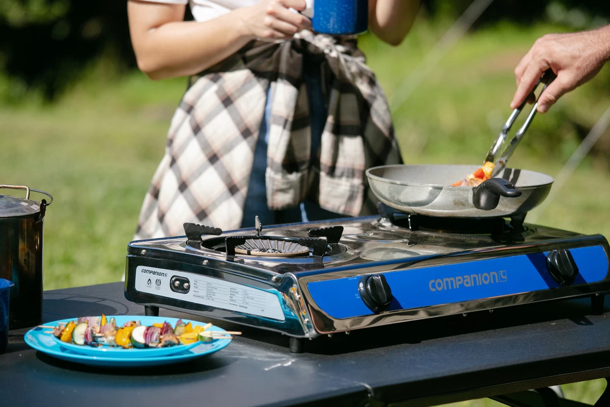 Companion 2 Burner High Output Wok Cooker & Carry Bag - Image 6