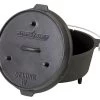Camp Chef 12" Cast Iron Deluxe Dutch Oven (9 1/3 Quart)