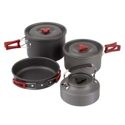 Explore Planet Earth Aluminium Cookware Set 4 Piece