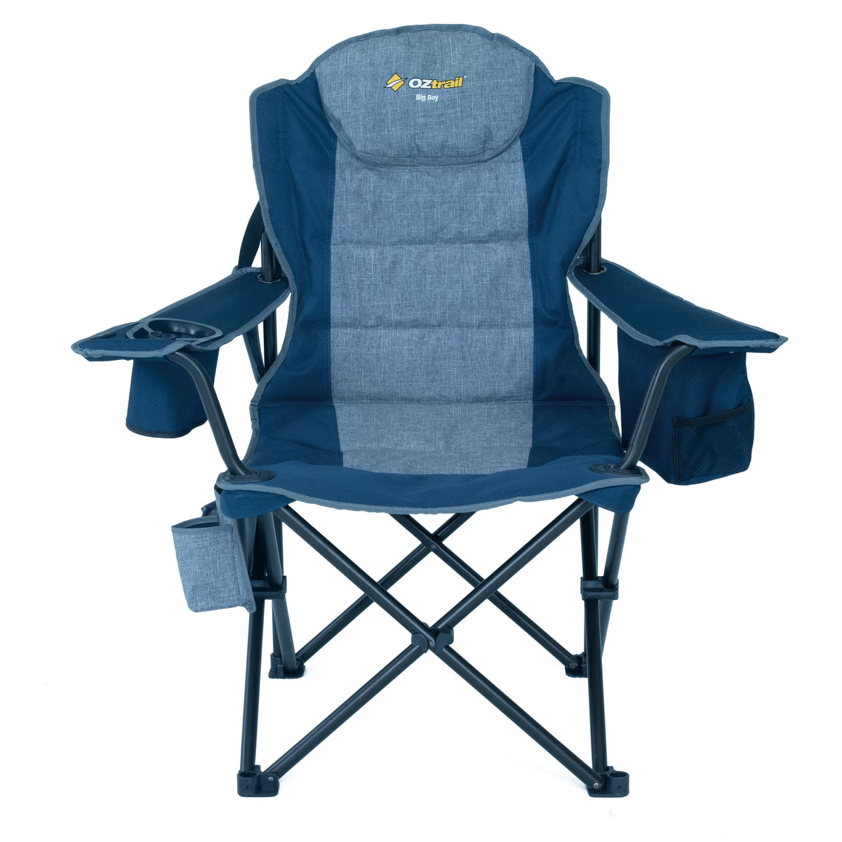 Oztrail Big Boy Arm Chair - Blue - Image 4