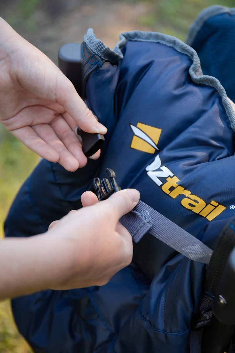 Oztrail Big Boy Arm Chair - Blue - Image 8