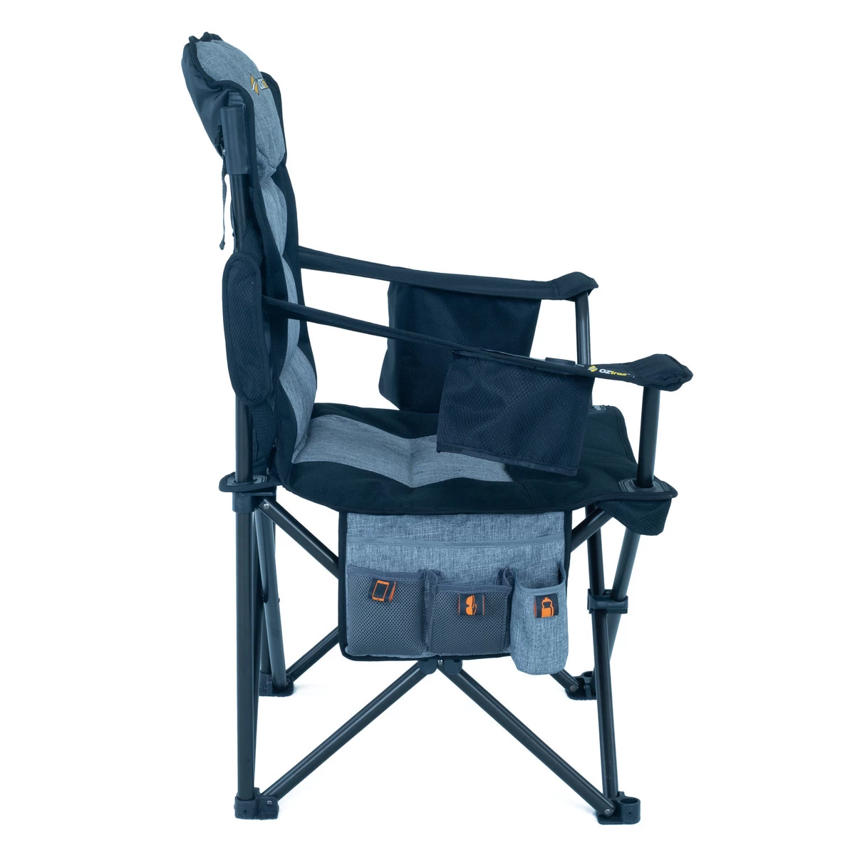 OzTrail Big Boy Arm Chair - Black - Image 5