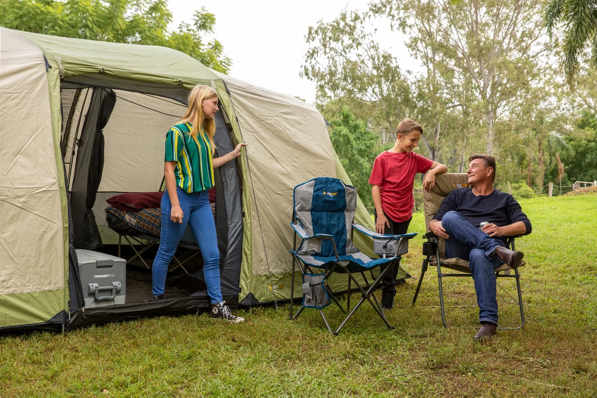 Oztrail Cooler Arm Chair - Blue - Image 7