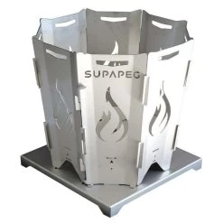 Supa Peg Grand Frontier Stainless Steel Firepit