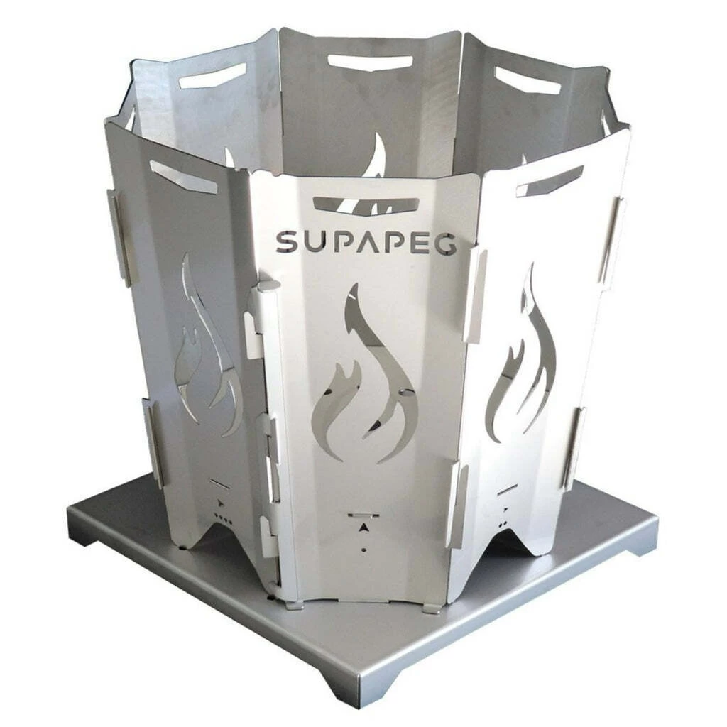 Supa Peg Grand Frontier Stainless Steel Firepit