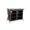 Oztrail Deluxe Folding 3 Shelf Double Cupboard