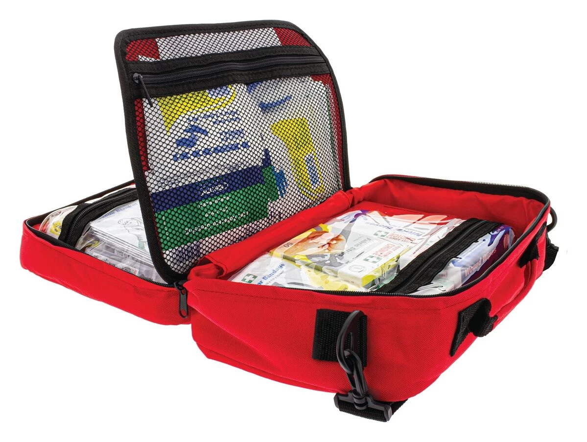 Hulk 4x4 Workplace First Aid Kit Wp1 Soft Red Durable Case - Image 3