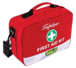 Hulk 4x4 Workplace First Aid Kit Wp1 Soft Red Durable Case