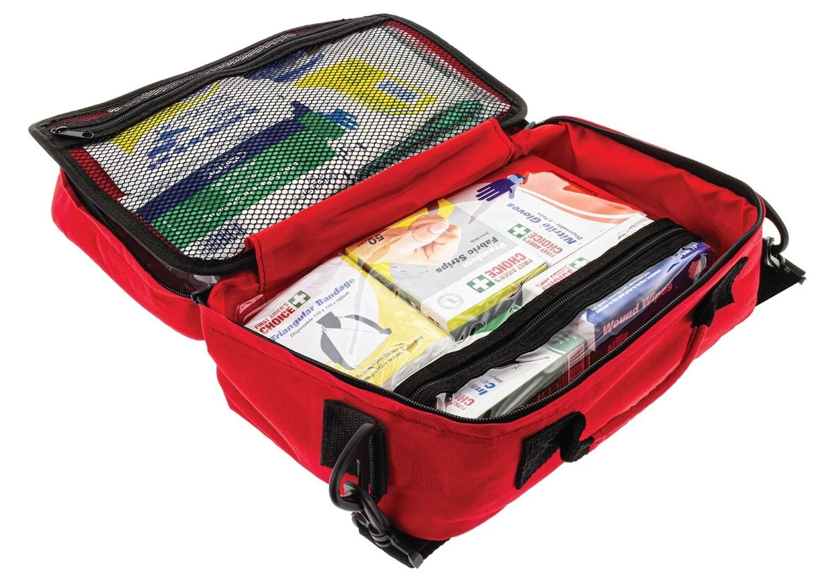 Hulk 4x4 Workplace First Aid Kit Wp1 Soft Red Durable Case - Image 4