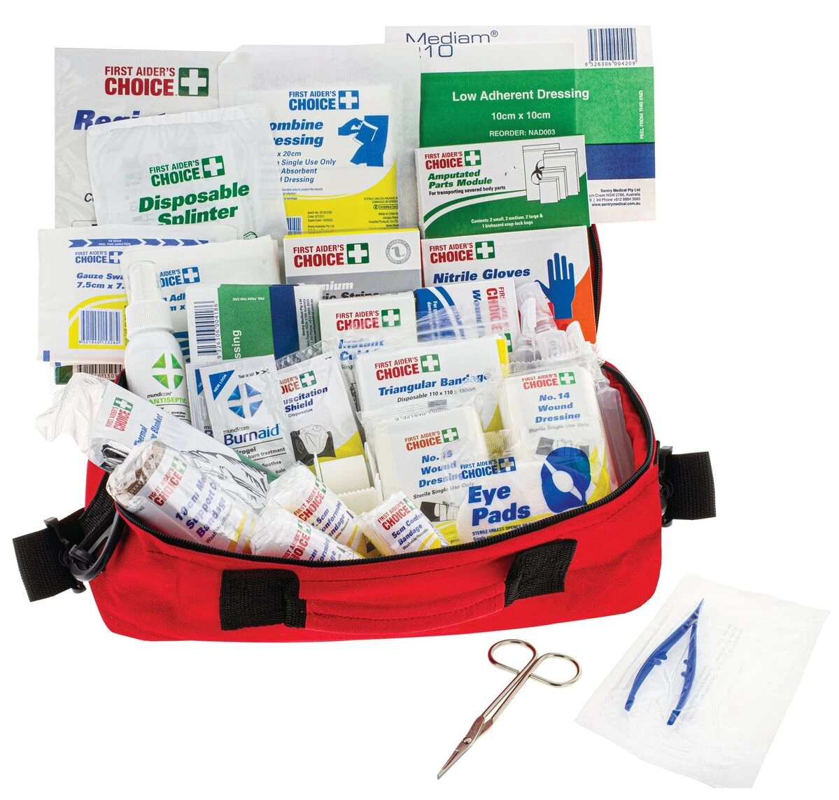 Hulk 4x4 Workplace First Aid Kit Wp1 Soft Red Durable Case - Image 6