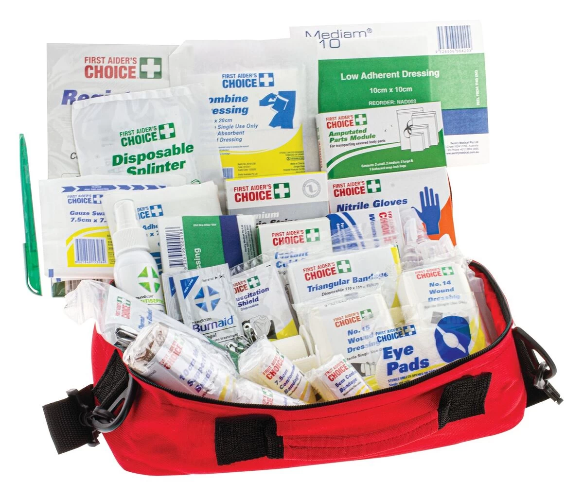 Hulk 4x4 Workplace First Aid Kit Wp1 Soft Red Durable Case - Image 7