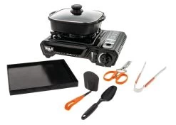 Hulk 4x4 Portable Gas Stove Mega Kit Inc Pot, Lid, Tools & Case