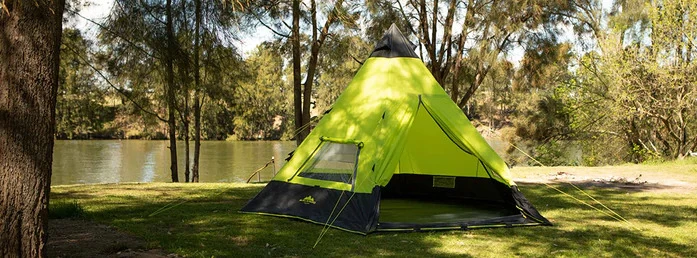 Oztent Malamoo Teepee 9 Person Tent - Image 4