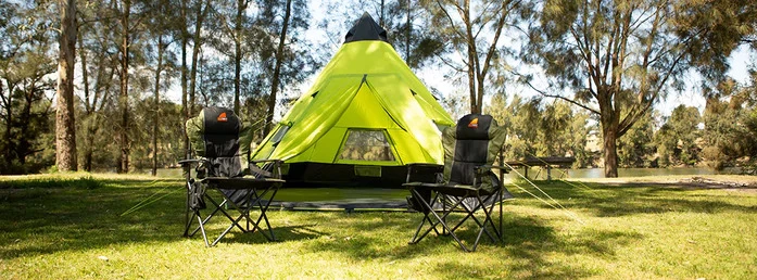 Oztent Malamoo Teepee 9 Person Tent - Image 5