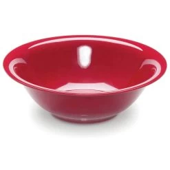 Campfire Melamine Dessert Bowl - Burgundy
