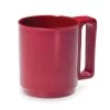 Campfire Melamine Coffee Mug - Burgundy