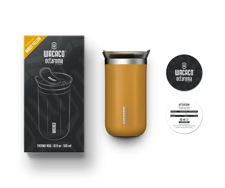 Wacaco Octaroma Lungo - Amber Yellow - Image 2