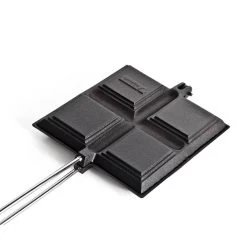 Campfire Cast Iron Jaffle Iron - Quad