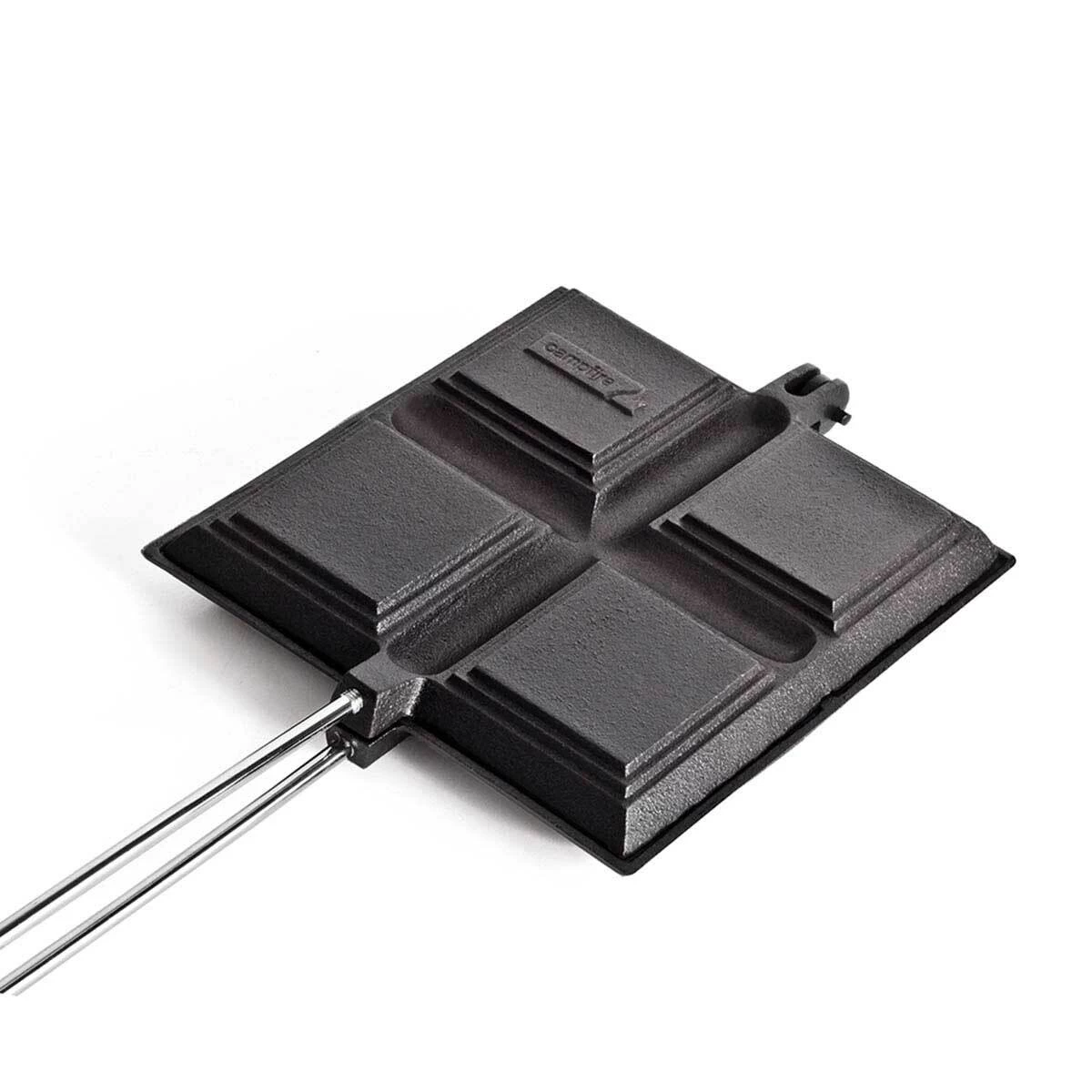 Campfire Cast Iron Jaffle Iron - Quad