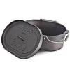 Campfire 10 Quart Oval Cast Iron Camp Oven
