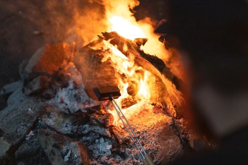 Camp Chef Single Square Jaffle Cooking Iron - Image 2